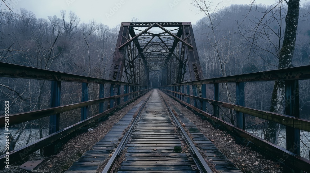 Iconic bridge spanning majestic new river gorge national park and preserve, west virginia, usa