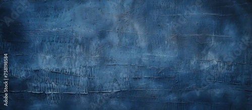 Deep Blue Abyss: Mysterious Rough Texture Background Illustrating Depth and Mystery