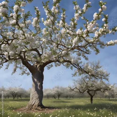 blooming tree