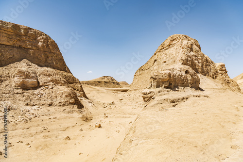 Qinghai Haixi Dachaidan original wind erosion landform