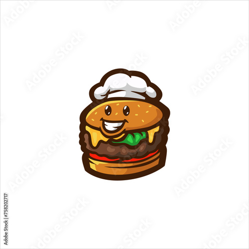 Cheese Burger Mascot