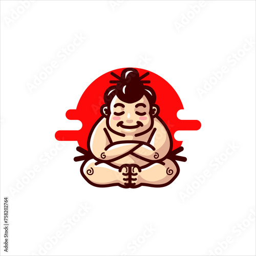 chiling Sumo Mascot