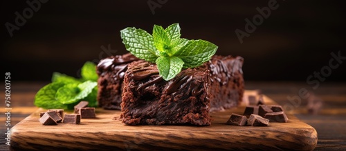 Indulgent Dark Chocolate Treat with Satisfying Gourmet Taste and Tempting Aroma