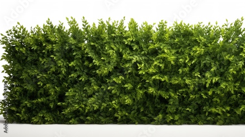 Neatly Trimmed Lush Green Hedge (Cut Out) - 8K Resolution   © Devian Art