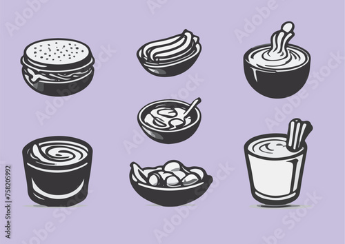 "Delicious Food Emoji Collection: Expressive Culinary Icons"