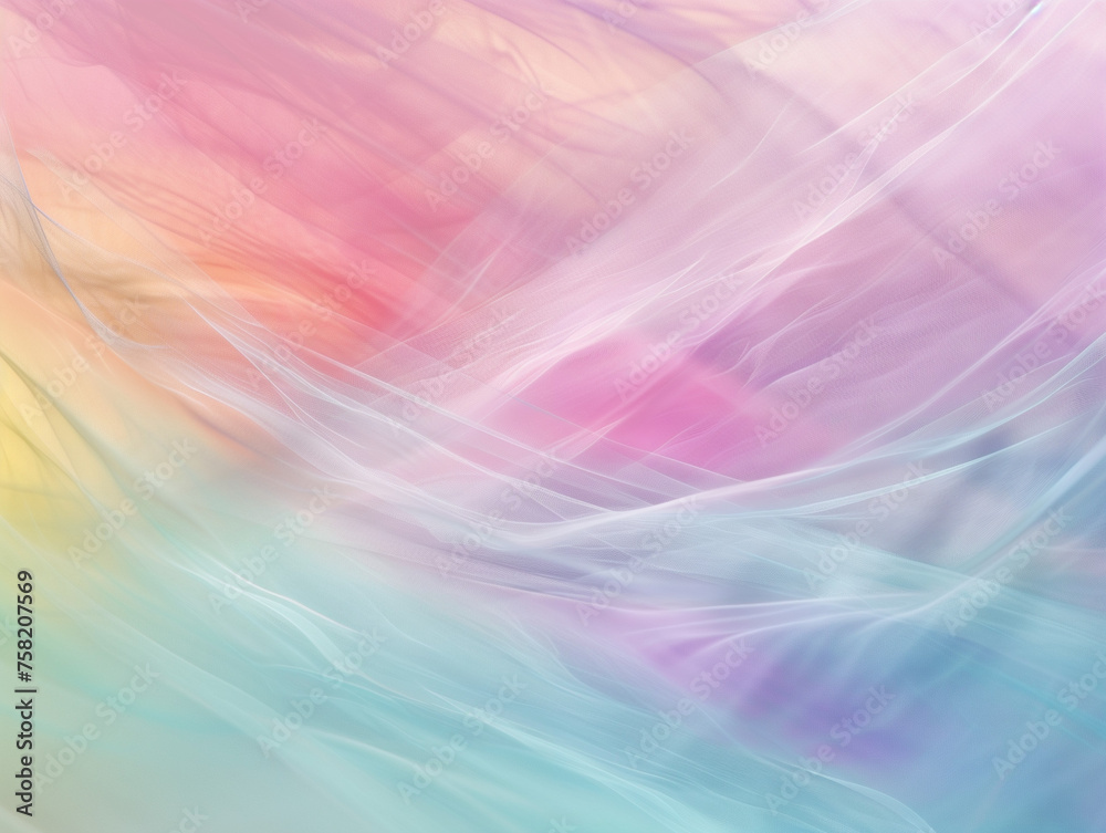 Soft pastel fabric waves, delicate texture in a dreamy color palette
Soft pastel fabric waves, delicate texture in a dreamy color palette