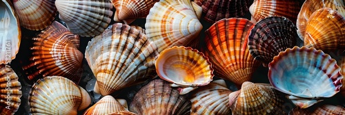 Vibrant Seashells Display A Feast for the Eyes and Inspiration for Coastal Decor