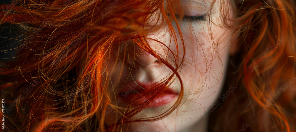 Intriguing Portrait, Red-Haired Mystery