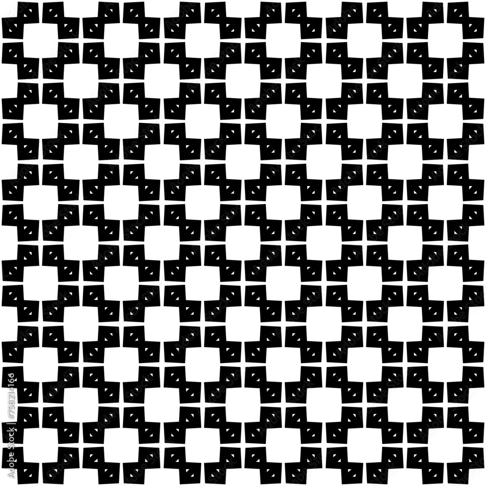 Black and white seamless abstract pattern. Background and backdrop. Grayscale ornamental design. Black and white seamless abstract pattern. Background and backdrop. Grayscale ornamental design.