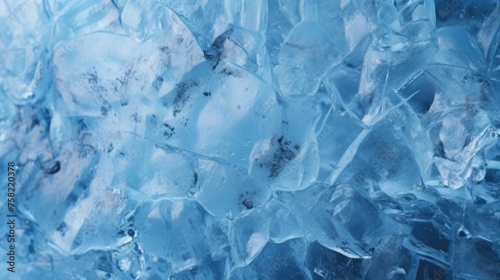 Detailed close up of ice crystals, perfect for winter-themed designs Detailed close up of ice crystals, perfect for winter-themed designs