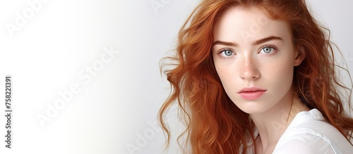 Enigmatic Woman with Fiery ...