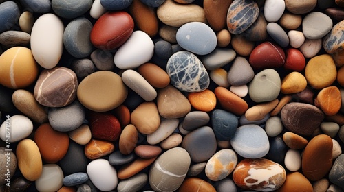 Close up shot of a bunch of rocks  perfect for geological or nature-themed projects