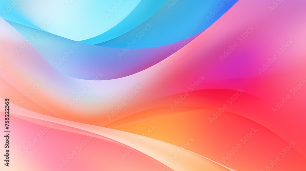 Close up of vibrant and abstract colors, perfect for backgrounds