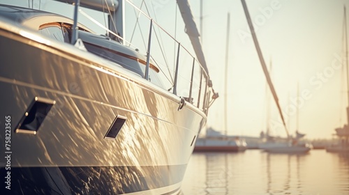 A close up of a boat in a body of water. Suitable for travel brochures