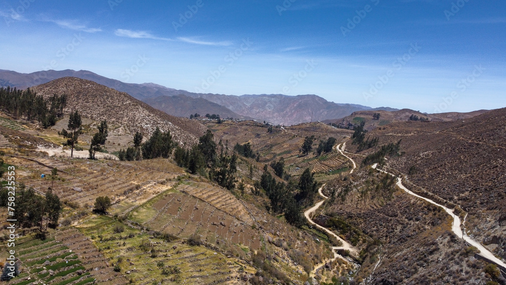 Andenería en la sierra de Perú