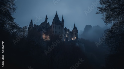 Old Gothic castle