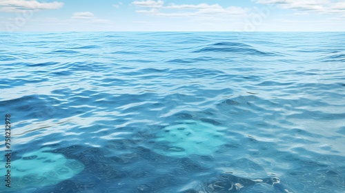 Sea water surface cut out  8k  photorealistic.  