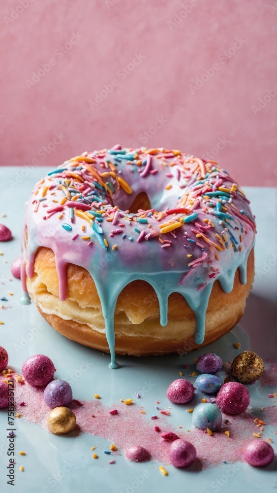 Donut donut in glaze