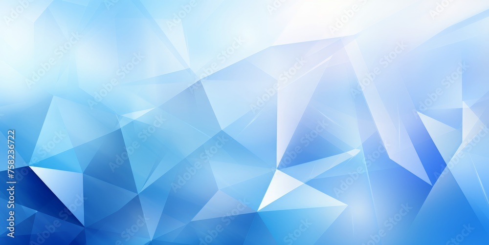 Ethereal Light Rays Shining Through Blue Geometric Shapes Background Ethereal Light Rays Shining Through Blue Geometric Shapes Background