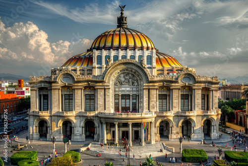 Majestic landmark in Mexico