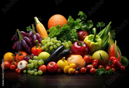 a lot of different types of vegetables