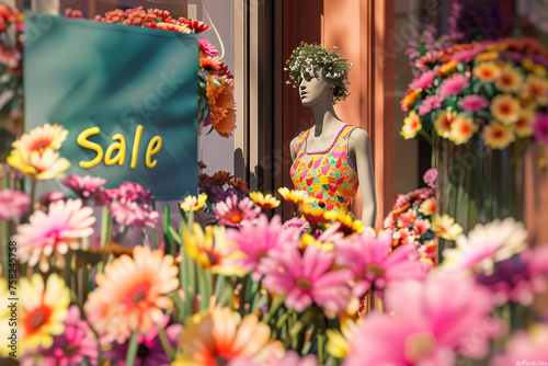 Mannequins and Spring Fashion Sale