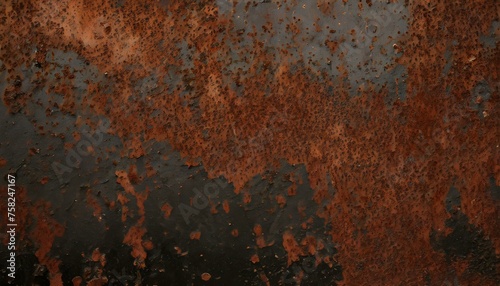 Metal texture with corrosion or rust