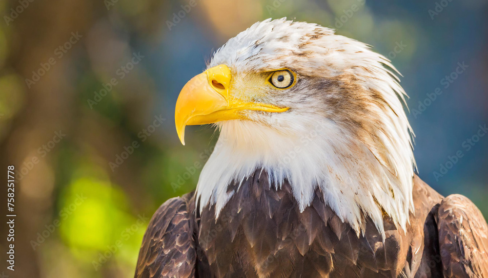 Fototapeta premium portrait of a eagle