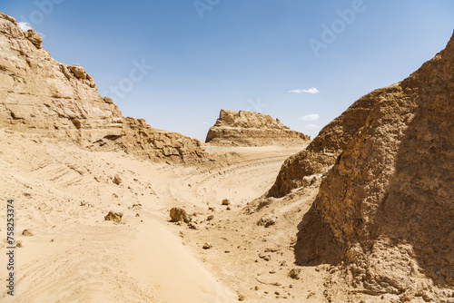 Qinghai Haixi Dachaidan original wind erosion landform