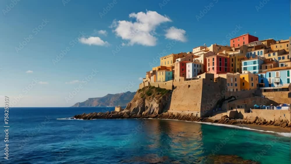 beautiful city of Sardinia, Italy beautiful city of Sardinia, Italy