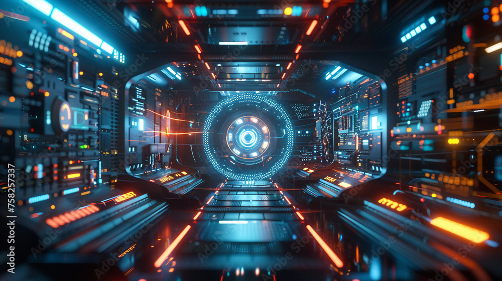 Generate a futuristic interpretation of automated vendor onboarding procedures. Generate a futuristic interpretation of automated vendor onboarding procedures.