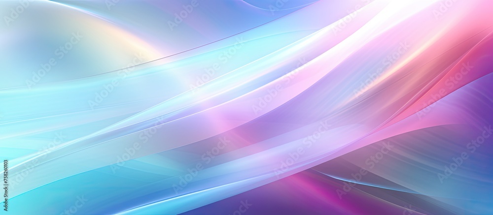 A mesmerizing abstract background featuring a blend of blue, pink, and purple hues resembling a rainbow. The colors evoke feelings of colorfulness, water, sky, and magic A mesmerizing abstract background featuring a blend of blue, pink, and purple hues resembling a rainbow. The colors evoke feelings of colorfulness, water, sky, and magic