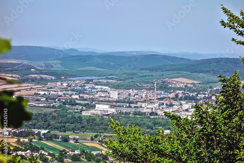 City, view from the hill photo