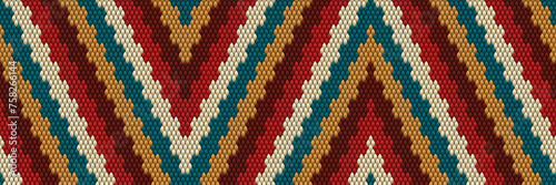 Seamless pattern in retro style, 60s, 70s, 80s