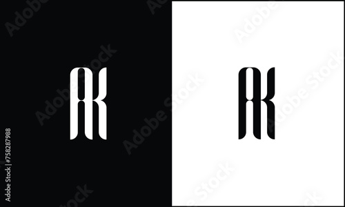 AK,, A, K,. Abstract Letters Logo monogram