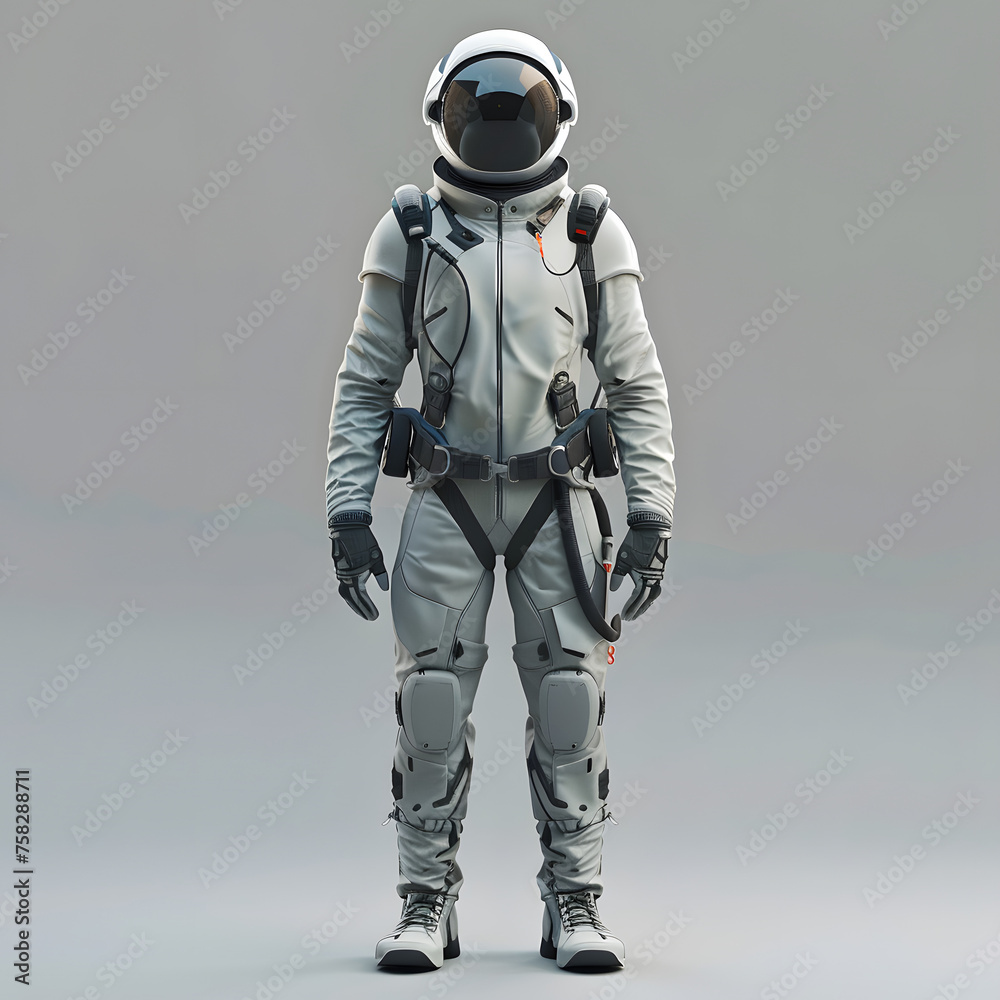 Futuristic Space Traveler's Suit generative ai Futuristic Space Traveler's Suit generative ai