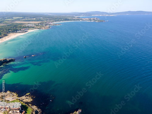 Black sea coast near village of Lozenets, Bulgaria