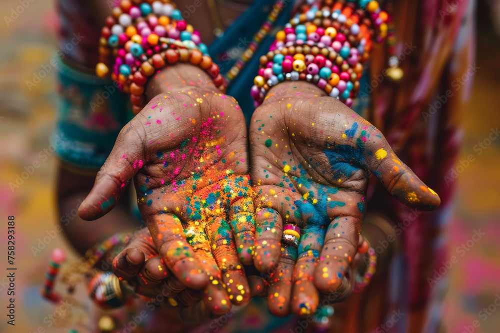 Holi Inspired Artisan Jewelry Holi Inspired Artisan Jewelry