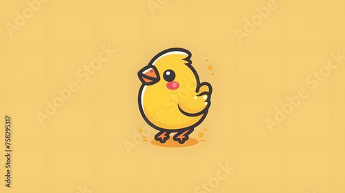 cute chick logo animal  © Ziyan Yang