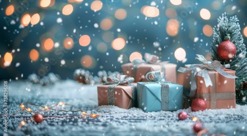 Christmas Tree With Presents