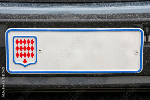 Monaco - Monte Carlo - Autokennzeichen