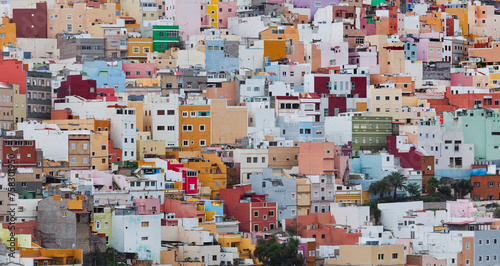 bute Häuser, Stadtteil San Juan, Las Palmas de Gran Canaria, Gran Canaria, Kanarische Inseln,  Spanien © Rainer Mirau