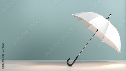 3D White Umbrella Ensuring Protection for Property Developers and Legal Consultancies