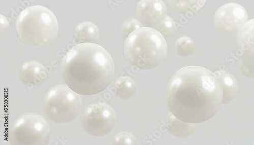 Background of beautiful natural pearls.