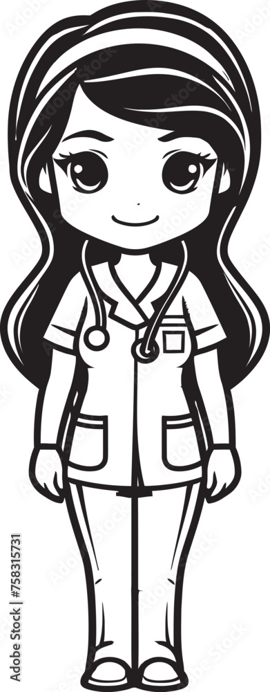 Health Guardian: Nurse Cap Vector Black Logo Icon Design Empowering Healthcare: Nurse Symbol Vector Black Logo Icon Design Health Guardian: Nurse Cap Vector Black Logo Icon Design Empowering Healthcare: Nurse Symbol Vector Black Logo Icon Design
