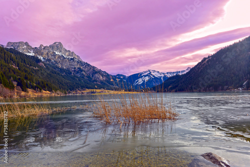 Der Haldensee im Tannheimer Tal in Tirol (Österreich)	 photo