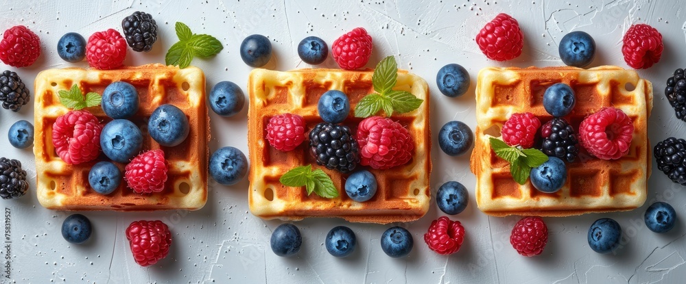 Fathers Day Shirt Waffles With Necktie, Background Images , Hd Wallpapers