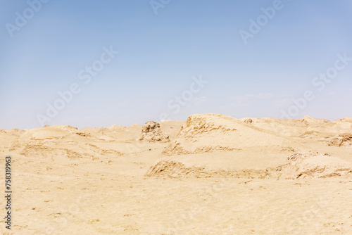 Qinghai Haixi Dachaidan original wind erosion landform