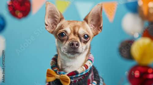 chihuahua puppy with eyes