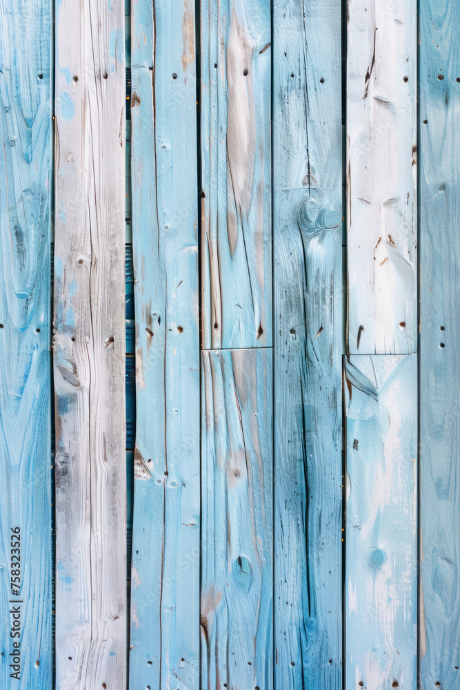 Vertical Pastel wood wooden white blue With plank texture wall background.
